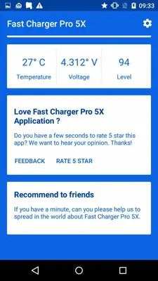 Fast Charger Pro 5X android App screenshot 4